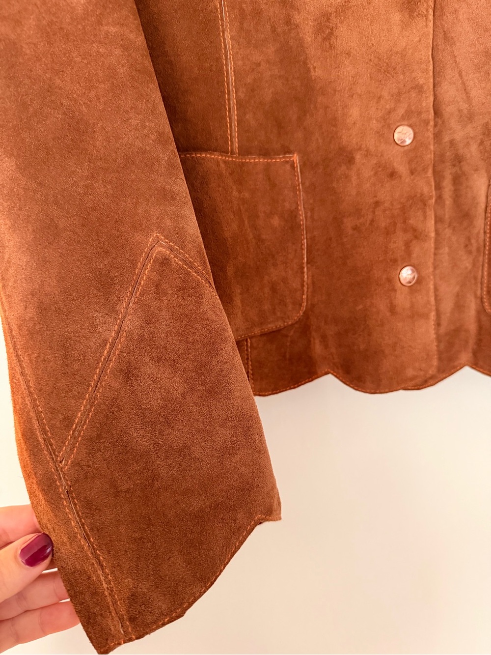 Wilson’s Vintage Brown Suede Jacket🍂 - Picture 5 of 7